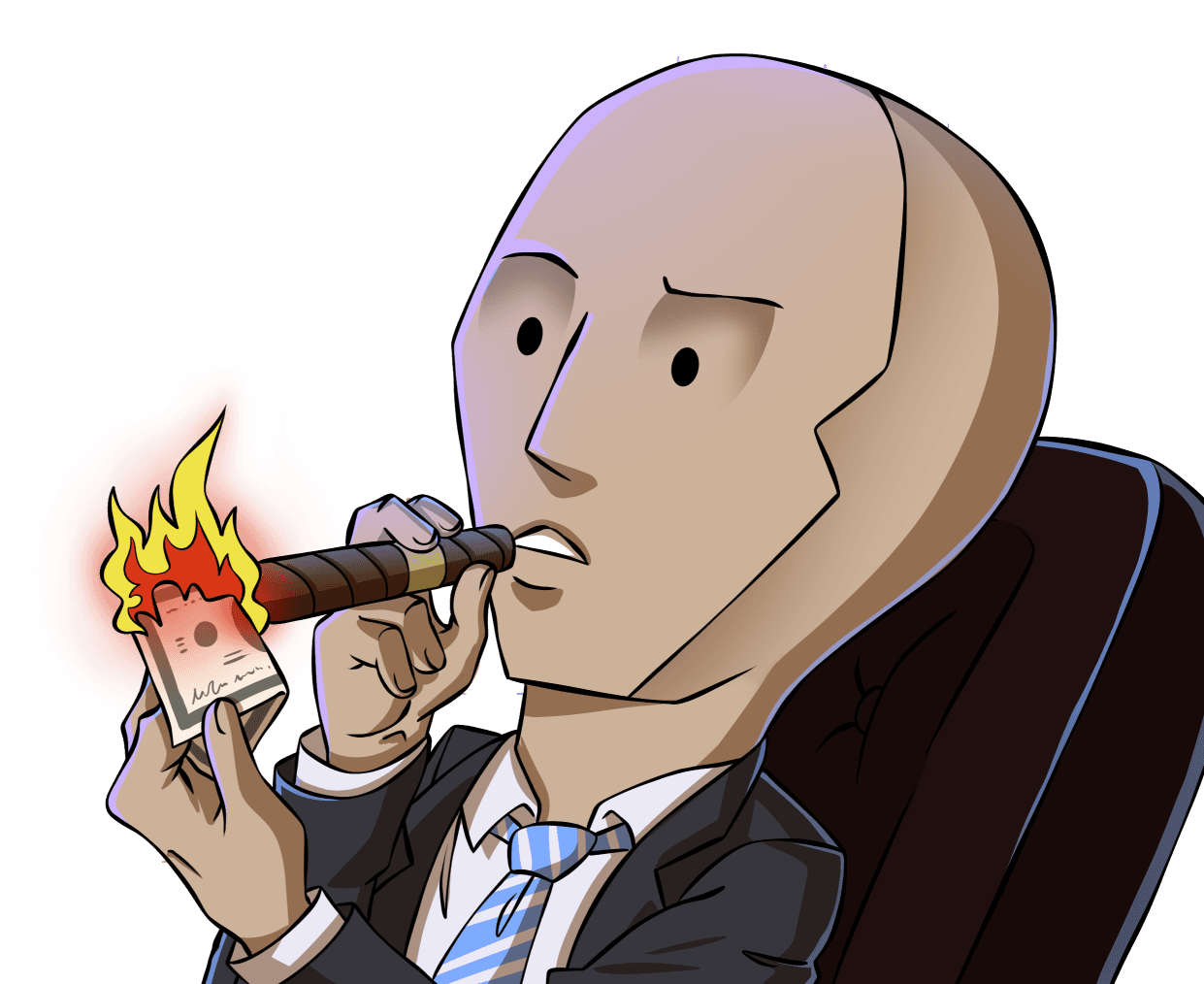 STONKS character
